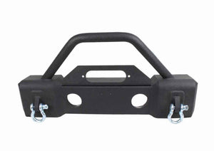 Fishbone Offroad FB22001 fits Jeep 07-18 Wrangler JK Stubby Bumper W/Tube Guard