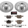 PowerStop K5111 26 03 fits Rover Range Rover Front Z26 Street Warrior Brake Kit