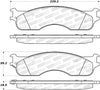 Stoptech 308.1054 Street Brake Pads