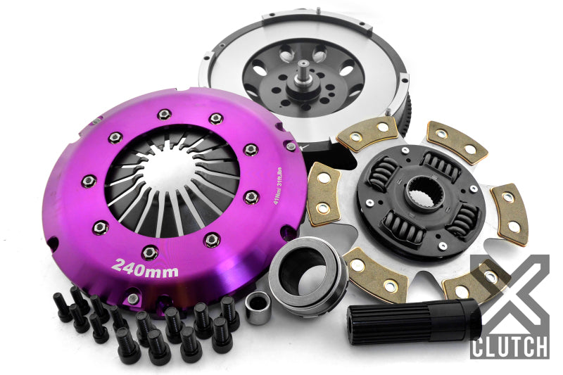 XClutch XKBM24565-1R 07-10 fits BMW 335i Base 3.0L Stage 2R Extra HD Sprung Ceramic Clutch (8 Bolt/PB in Input Shaft)