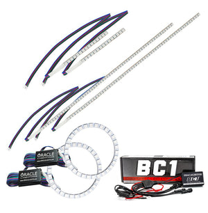 ORACLE Lighting 1324-335 Oracle 16-18 fits Honda Ridgeline DRL Upgrade w/ Halo Kit - ColorSHIFT w/ BC1 Controller
