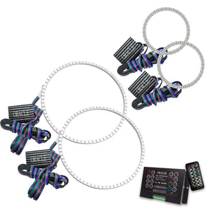 ORACLE Lighting 2681-333 Oracle Volvo XC90 03-08 Halo Kit - ColorSHIFT w/ 2.0 Controller