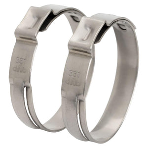 Tusk 2145530004 Tusk Stepless Ear Clamps 30.5 mm-33.0 mm 2 Pack