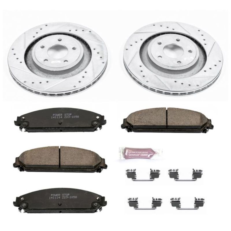 PowerStop K5565 fits Chrysler 13-14 200 Front Z23 Evolution Sport Brake Kit