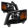 xTune 9035173 fits Dodge Grand Caravan 08-10 OEM Style Headlights-Black HD-JH-D