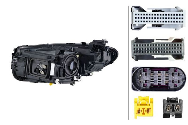 Hella LA015619961 19-21 fits Mercedes-Benz Cls Series W/Intel Led Headlamp Rh