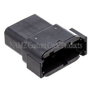 NAMZ MDR-12B Deutsch DTM 12-Position Receptacle w/12 Stamped Terminals & Wedgelo