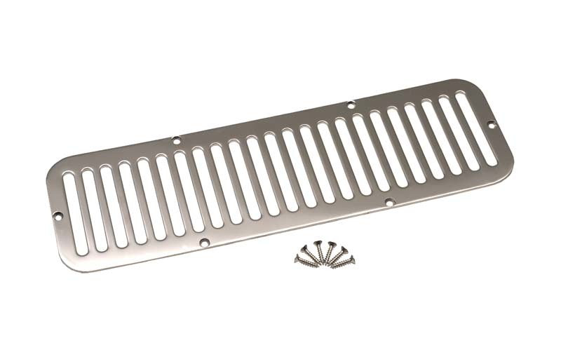 Kentrol 30405 fits Jeep 55-77 CJ5 Hood Vent - Polished Silver