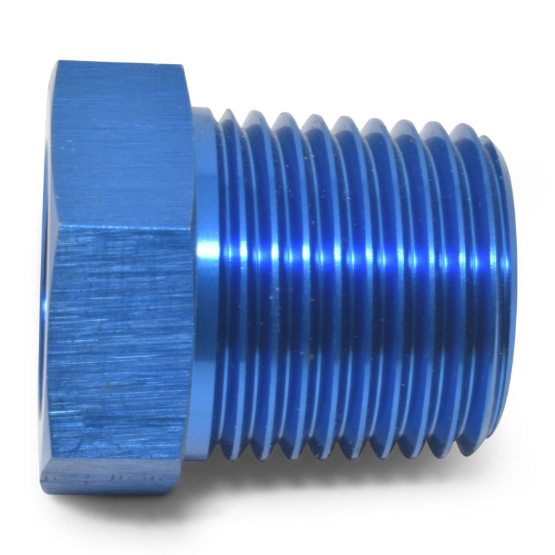 Russell 661590 Performance 1/2in Male to 1/4in Female Pipe Bushing Reducer (Blue)