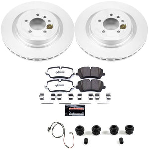 Power Stop 13-22 Land Rover Range Rover Rear Z36 Coated Truck & Tow Brake Kit