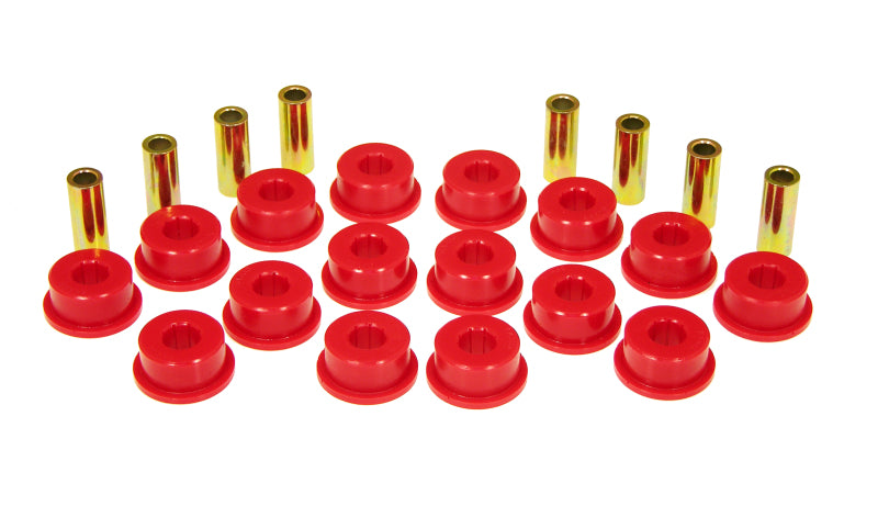 Prothane 18-305 85-87 fits Toyota Corolla Rear Control Arm Bushings - Red