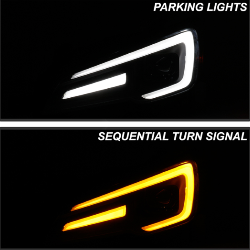Spyder 5088109 fits Subaru 15-20 Impreza WRX LED High-Power LED Headlights-Blac