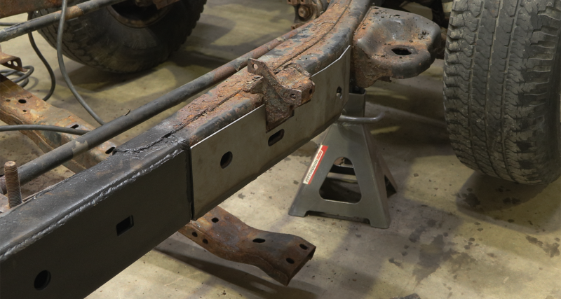 RustBuster RB7505R Rust Buster 2004-2012 fits Chevy Colorado / GMC Canyon Front Center Frame Section - Right