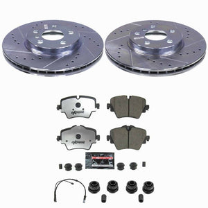 Power Stop 22-24 Mini Cooper Front Z26 Truck & Tow Brake Kit