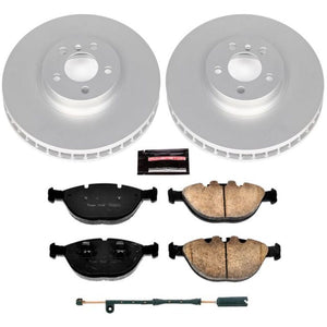 Power Stop CRK956 05-06 fits BMW X5 Front Z23 Coated Brake Kit