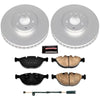 Power Stop CRK956 05-06 fits BMW X5 Front Z23 Coated Brake Kit