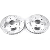 PowerStop fits Toyota 91-95 MR2 Front Evolution Drilled & Slotted Rotors - Pair
