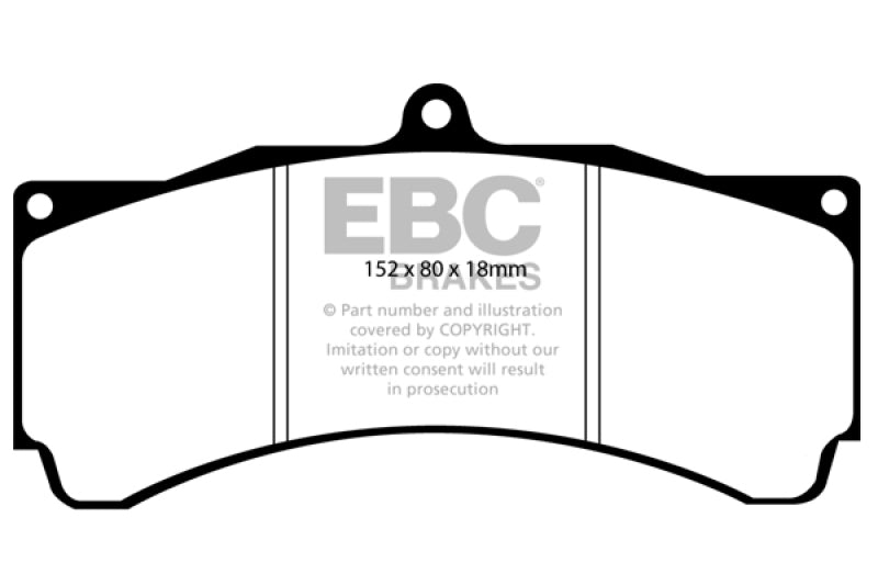 EBC DP3005C Brakes Redstuff Ceramic Brake Pads