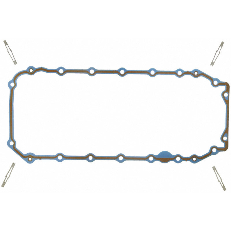 Fel-Pro OS30525T Oil Pan SnapUps Included for OS 30525 T Engine Oil Pan Gasket Set PermaDryPlus rigid carrier