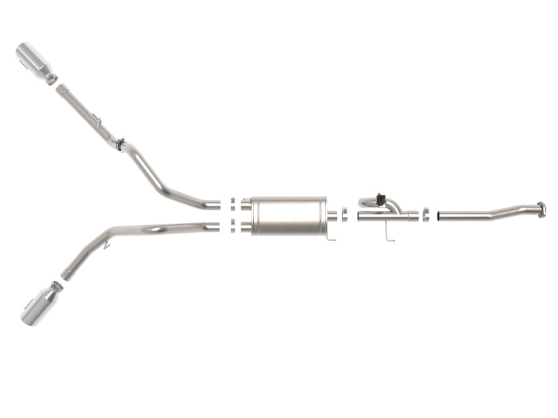 AFE 49-33123-P  XV 3in 304 SS Cat-Back Exhaust 15-20 fits Ford F-150 V6 2.7L/3.