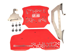 GrimmSpeed GRM.1091.1.RED 2022+ fits Subaru BRZ/2022+ Toyota GR86 Engine Cover Kit - Red