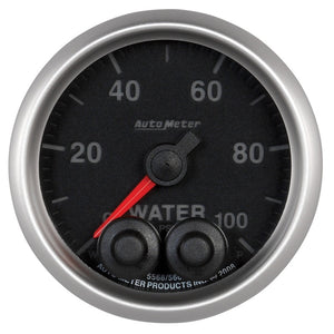 AutoMeter 5668 AutoMeter Gauge Water Press 2-1/16in. 100PSI Stepper Motor W/Peak & Warn Elite