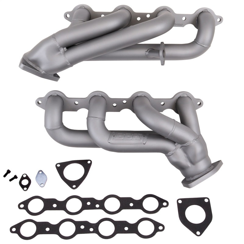 BBK  4006 GM Truck SUV 6.0 Shorty Tuned Length Exhaust Headers - 1-3/4 Titanium