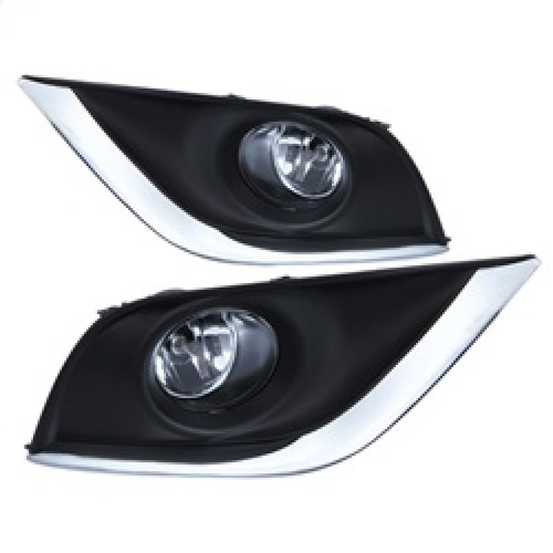 Spyder 5080240 fits Nissan versa 2015+ OEM Fog Lights w/Switch Clear FL-NV2015-