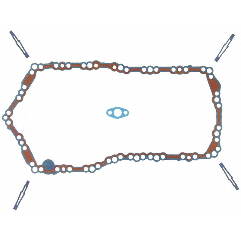 Fel-Pro OS30522T Oil Pan SnapUps Included for OS 30522 T Engine Oil Pan Gasket Set PermaDryPlus rigid carrier