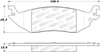 Stoptech 308.1046 Street Brake Pads