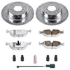 PowerStop K393-26 90-95 fits BMW 525i Rear Z26 Street Warrior Brake Kit