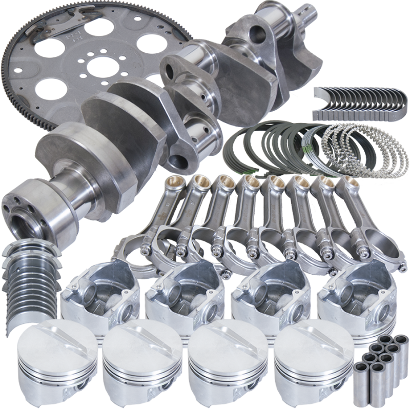 Eagle B13555L06053 fits Chevy LT1350 1Pc 3.750in Crank 5.700in I-Beam Rods 4.060in Pistons 153 Tooth FP Blncd Assembly
