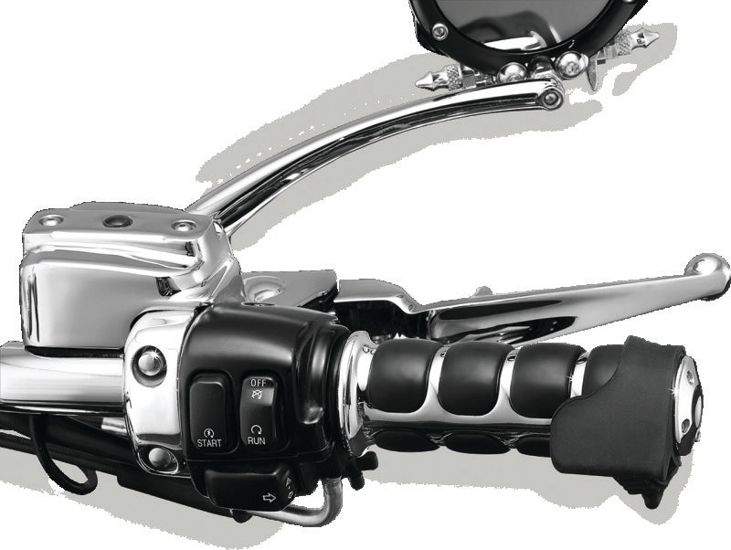 Kuryakyn 6315 Kuryakyn Universal Wide Throttle Boss Black