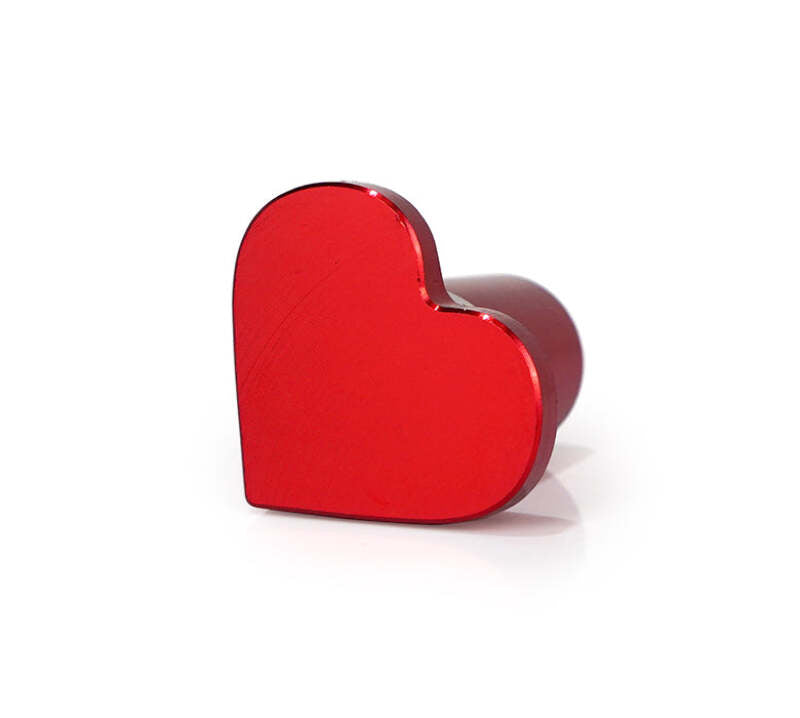 NRG DB-H004RD Drift Button Heart Shape fits Lexus - Red
