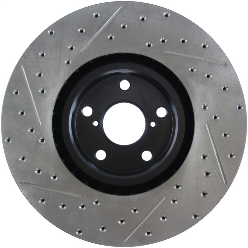 Stoptech 127.44184L 14 Lexus IS Slotted & Drilled Front Left Rotor