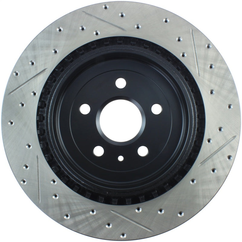 Stoptech 127.62119R Slotted & Drilled Sport Brake Rotor