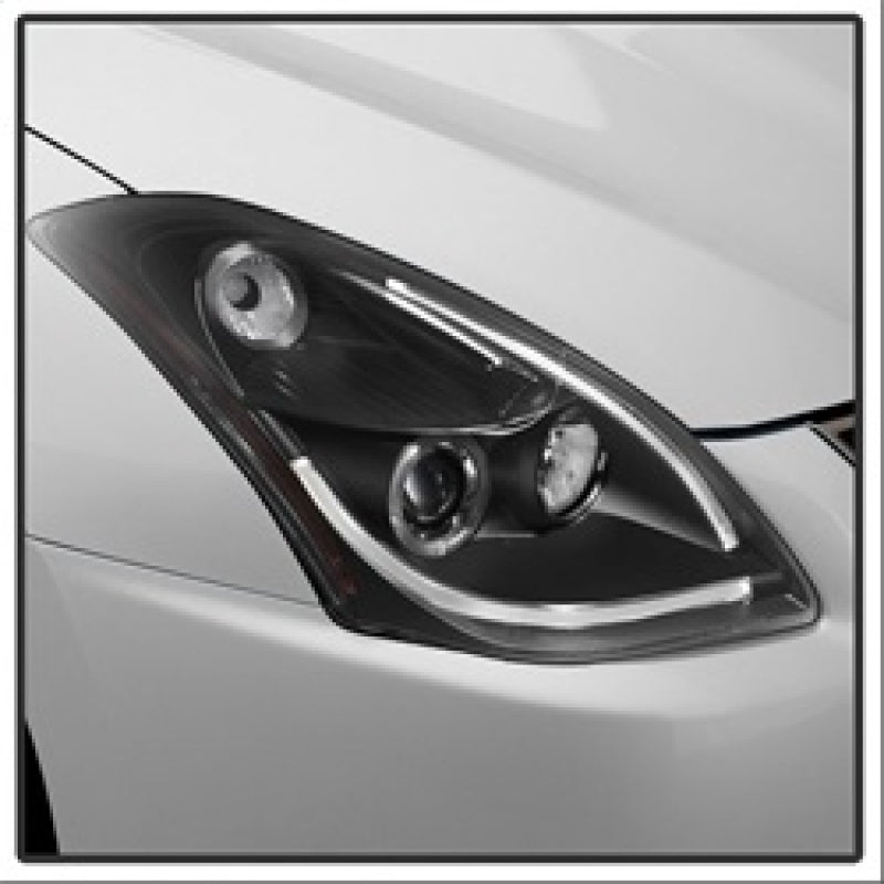 Spyder 5076830 fits Nissan 10-12 Altima 4Dr Projector Headlights Light DRL LED