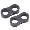 Russell 654303 Hose Separator for -6an Braided Hose - Anodized Black