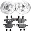 PowerStop K8035 2018 fits Jaguar XJ Front Z23 Evolution Sport Brake Kit