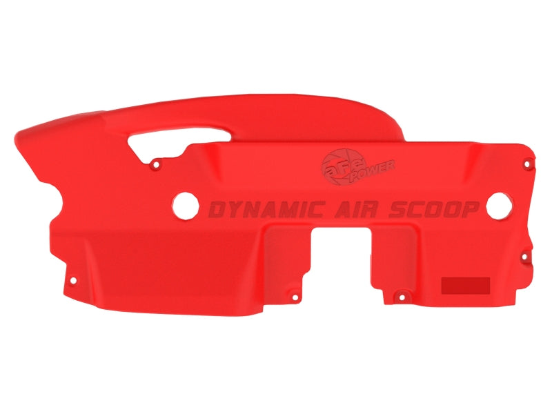 aFe 50-70119AR POWER Red Edition Dynamic Air Scoop XL for Intake Kits 50-70119D and 50-70119R