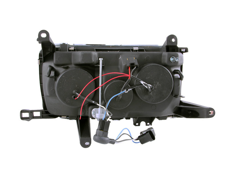 ANZO 111092 1994 fits Toyota 91-19 Land Cruiser Crystal Headlights w/ Halo Chrome