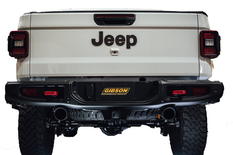 Gibson  69551B 2021+ fits Ford Bronco 4-DR 2.7L 4WD 2.5in Black Elite Cat-Back D