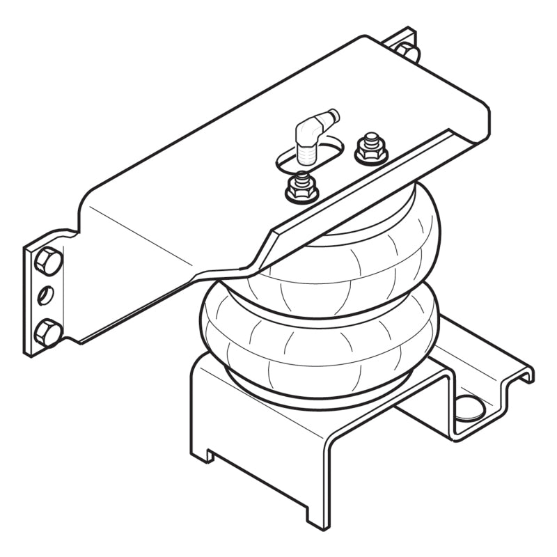 Firestone 2170 Ride-Rite Air Helper Spring Kit Rear 16K-22K GVWR (Not Thor Motorhomes) (W217602170)