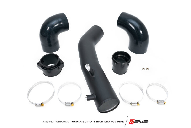 AMS AMS.38.09.0001-1 Performance 2020+ fits Toyota Supra A90 Aluminum 3in Charge Pipe Kit