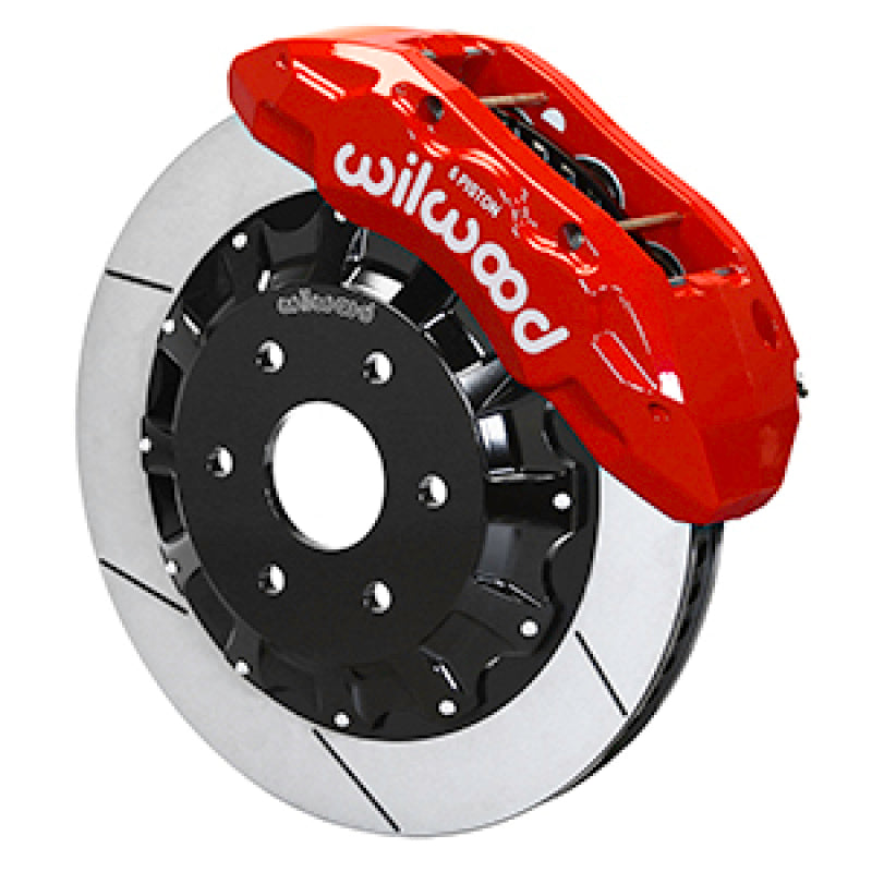 Wilwood 140-18205R 21-25 fits Ford F150 TX6R Front Kit - 15.50in Rotors (Red)