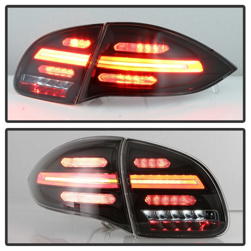 Spyder 5086853 fits Porsche 11-14 Cayenne 958 LED Tail Lights - Sequential Sign