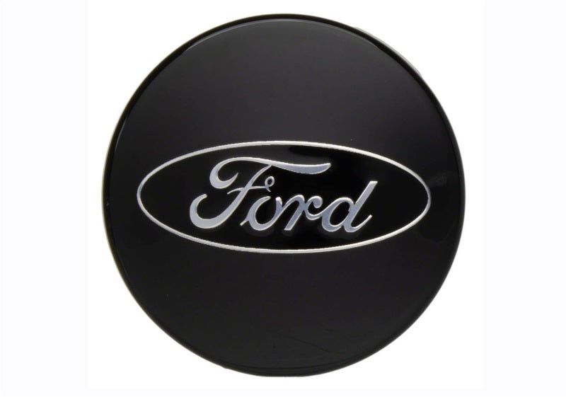 fits Ford Racing M-1096K-BCC Car Black and Chrome Wheel Cap