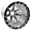 Race Star 72-512474521M 72 ValStar 15x12 / 5x4.75BC / 4.5BS / 3.072in CB / Machined w/Black Accents Wheel