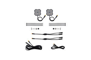 Diode Dyamics Rock Light  -Amber/White - M8 Add-On 2-Pack