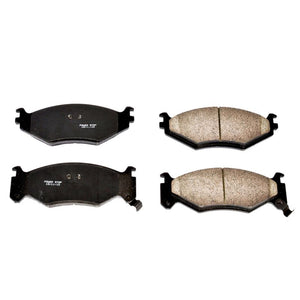 PowerStop 16 522 91 fits Chrysler Daytona Front Z16 Evolution Ceramic Brake Pads